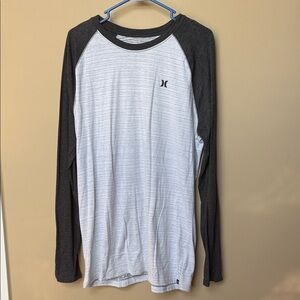 Hurley Men's Two-Tone Long Sleeve Tee